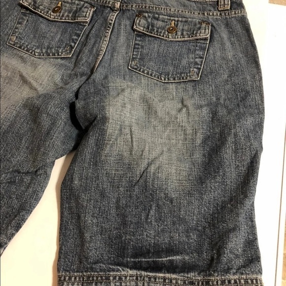 Riders Shorts Copper Women’s Size 13/14 M‎ Button Fly Zip Jean Shorts - Picture 6 of 10